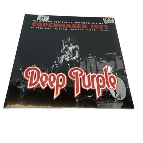 315 - Deep Purple, Copenhagen 1972 Live Series. Sealed.