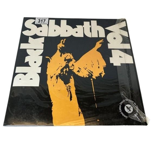 317 - Black Sabbath Vol 4, Limited Edition. Re - Issue 180g. Sealed