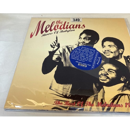 349 - The Melodians, Rivers Of Babylon. Best of 67 - 73. Ex con