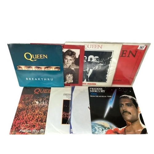 367 - Queen 12inch singles, Pro cleaned.