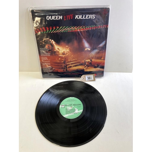 380 - Queen, Live Killers. Pro cleaned.