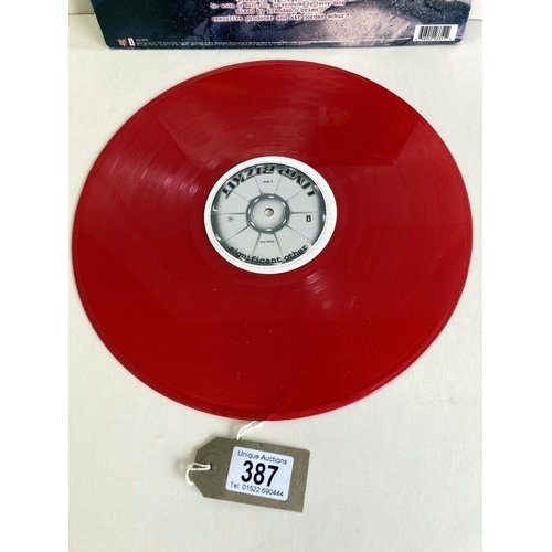 387 - Significant Other, Limp Bizkit. Limited Edition Red vinyl. Vinyl Ex, Cover V-Good+