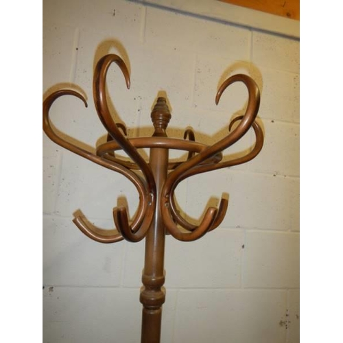 1722 - A bentwood hat stand, COLLECT ONLY.