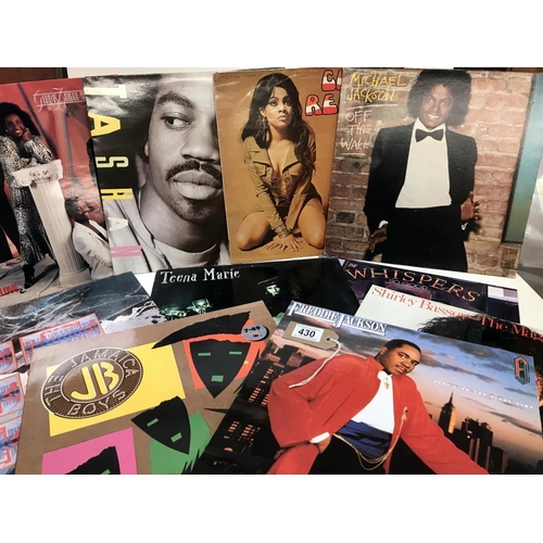 430 - 20 Soul / Pop albums including Philip Bailey, Michael Jackson, Al Jarreau etc