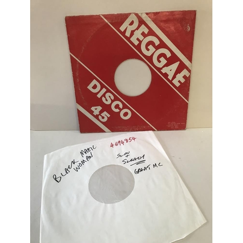 455 - Dennis Brown Heptones, Black Magic Woman, Sweat For You Baby. Paul Potts label. Pro cleaned.