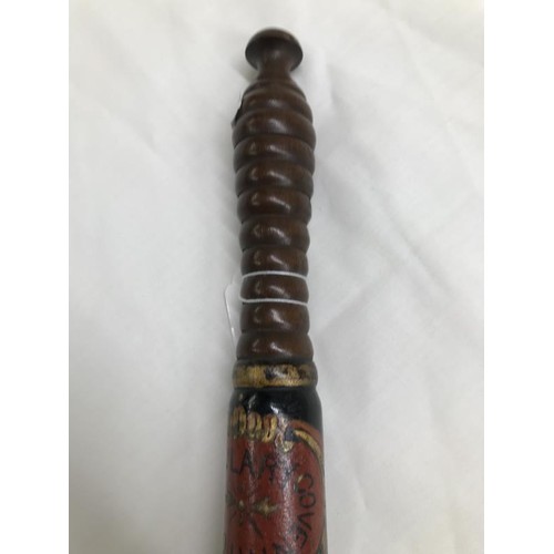 1180D - A Scarce Victorian truncheon for Coventry Constabulary - Victoria Crown (possibly George IV) with Ro... 