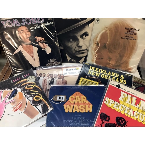 462 - 20+ Mixed lot of pop LPs including Dionne Warwick, Bobby Brown, Car Wash etc. All pro cleaned.