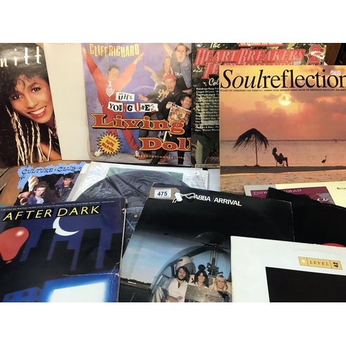 475 - A quantity of LPs. Vinyl mixed condition, including Paul Young, Abba, Elvis etc