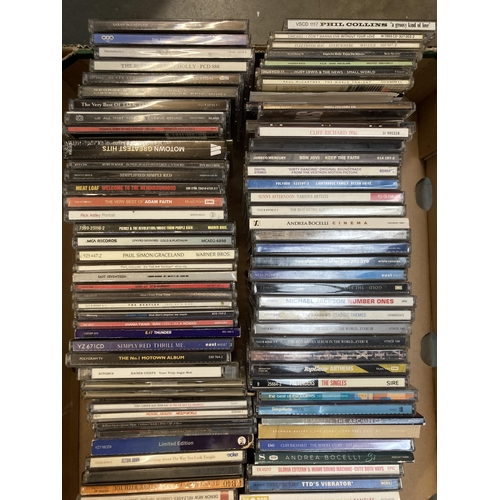 505 - 150+ Rock / Pop CD's in 2 boxes