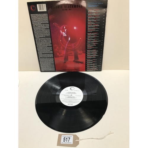 517 - Richie Blackmore, Rock profile collection Vol 1 & Vol 2. Both double LPs. RCM Ex condition.