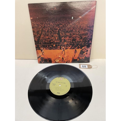 525 - Deep Purple, Live In Japan, Warner Bros P-50667N. Japan Copy. Vinyl Ex, Cover Used.