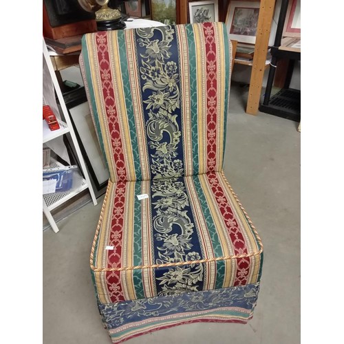 384 - Two upholstered chairs