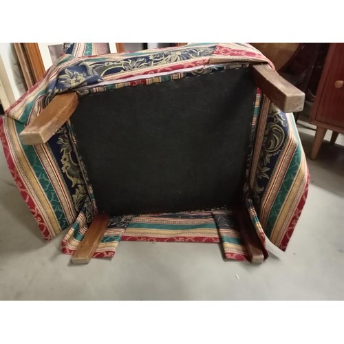 384 - Two upholstered chairs