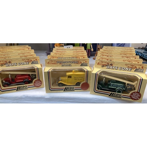 55 - A quantity of approximately 20 boxed Lledo diecast models