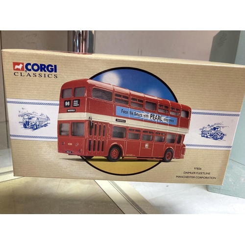 74 - 3 Corgi classics including 97857, 97826, 98161 Bus & coach models