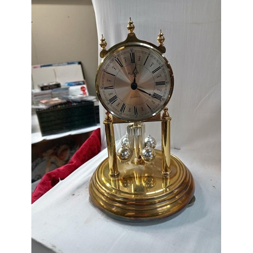 84 - A Kundo anniversary mantle clock