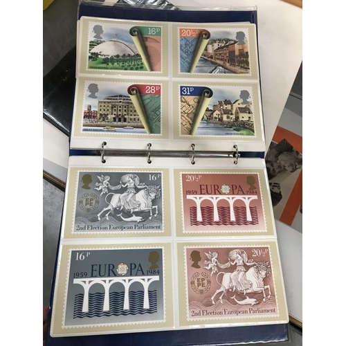 229 - 3 albums FDC First day covers stamps, postcards etc