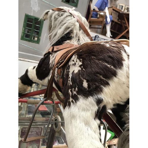 239 - A vintage toddler rocking horse