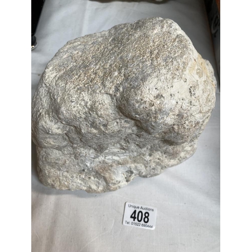 408 - A 5.08kg quartz geode