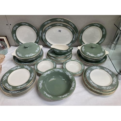 466 - An Elijah Cotton Lord Nelson ware dinner service. Circa 1960's approximately 39 pieces