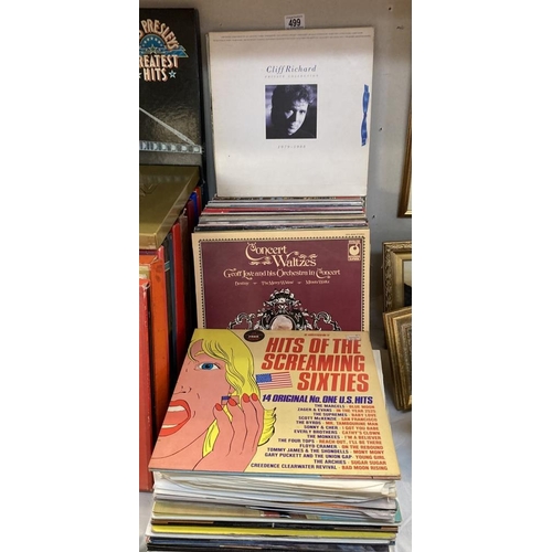 499 - A large quantity of LP records including Classical, 1960s etc