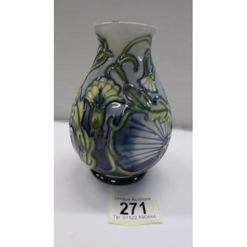 271 - A signed Moorcroft vase.