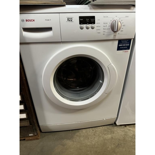 822 - A Bosch Maxx6 Washing machine