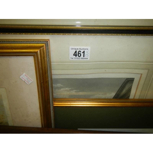 461 - Fifteen good framed engravings, COLLECT ONLY,