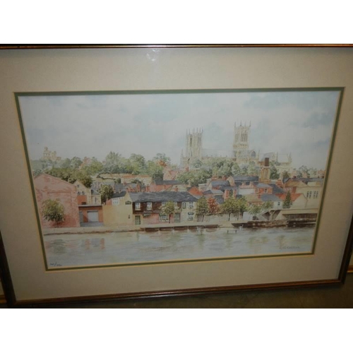 472 - A quantity of Lincoln Cathedral prints. COLLECT ONLY