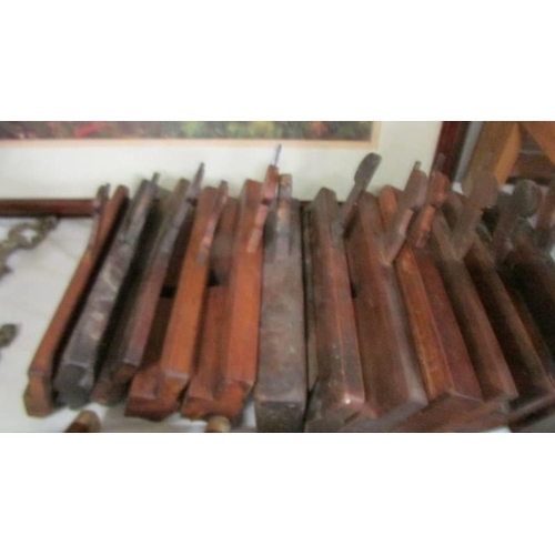 331 - Approximately 16 vintage wood working planes including some rare examples. COLLECT ONLY.