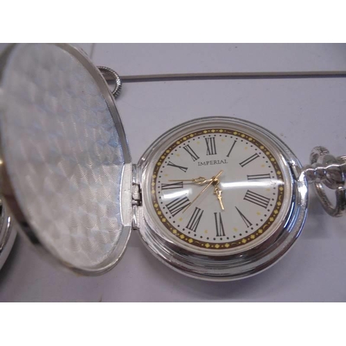 80 - Three good quality modern pocket watches.