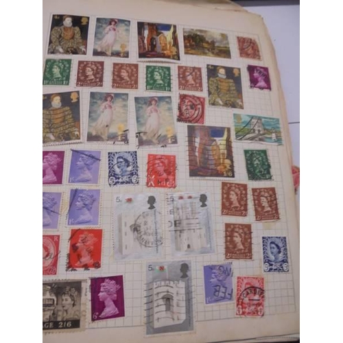 96 - Three Swiftsure albums of world stamps.