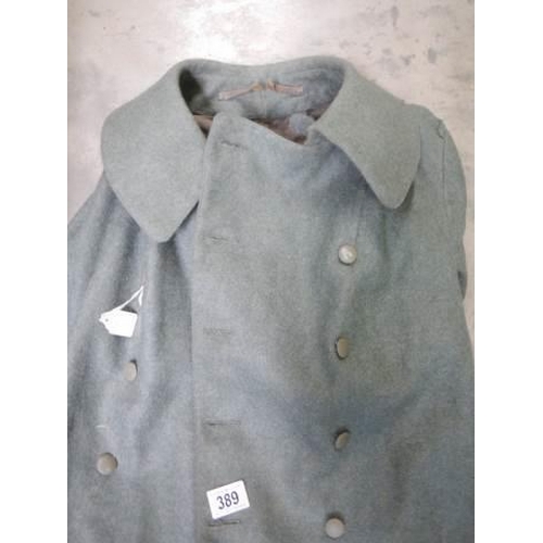 389 - A WW2 German coat.