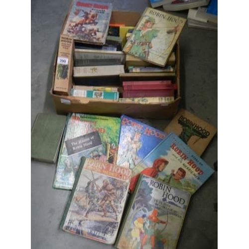 390 - A quantity of children's books including Robin Hood.