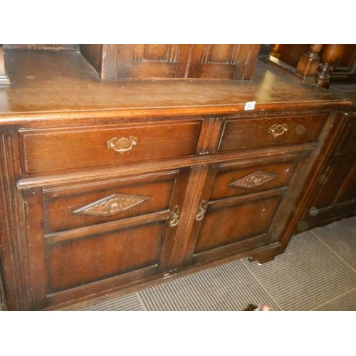 502 - A mid 20th century buffet sideboard, COLLECT ONLY.