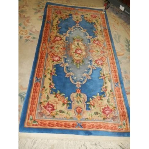 507 - A good quality Chinese rug. COLLECT ONLY.