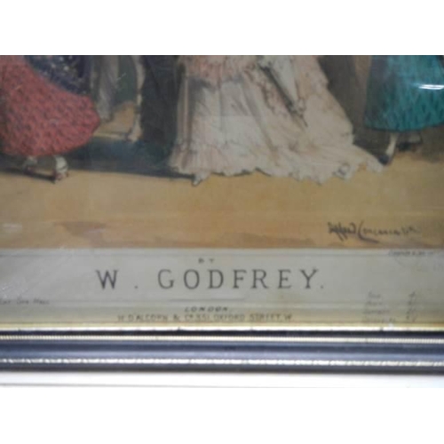 591 - Approximately 13 framed and glazed advertisements, posters etc., COLLECT ONLY.