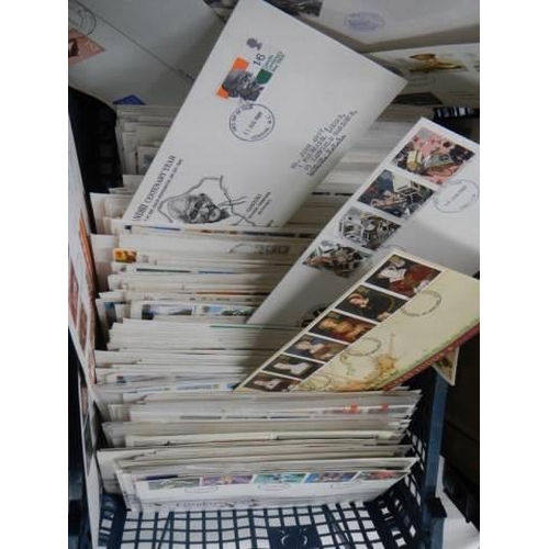 603 - A large quantity of first day covers.