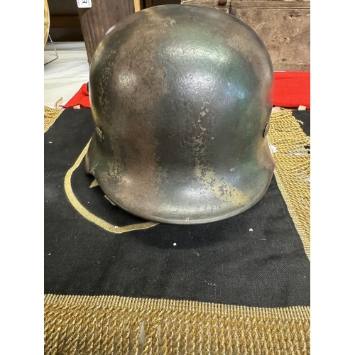 312 - A German Stahhelm helmet.