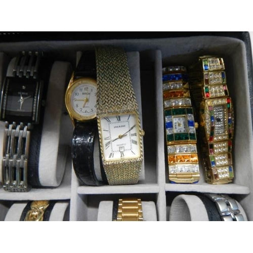 197 - Ten assorted ladies wrist watches