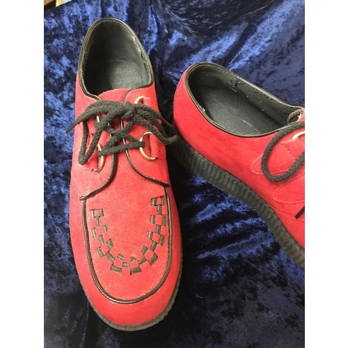 2130A - Mens Low wedge platform, Teddy Boy, Creepers. Size 12. Lovely condition