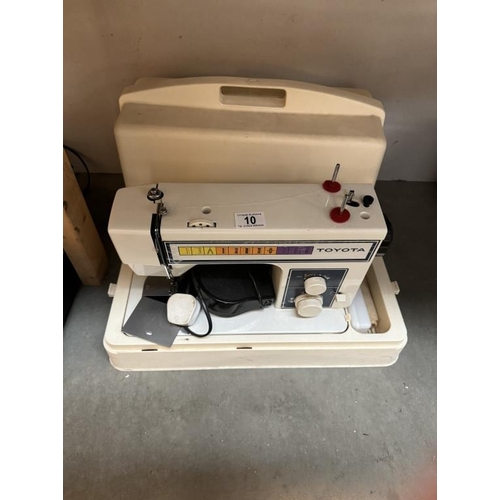 10 - A Toyota sewing machine