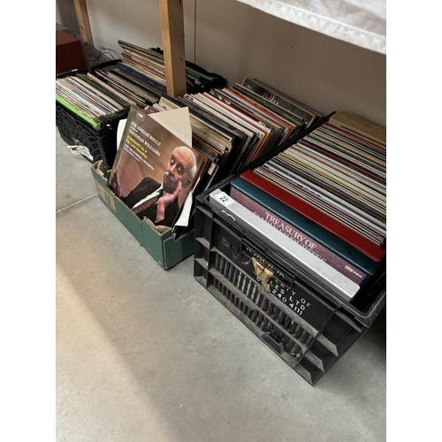 22 - A quantity of LPs & LP box sets (3 large boxes)