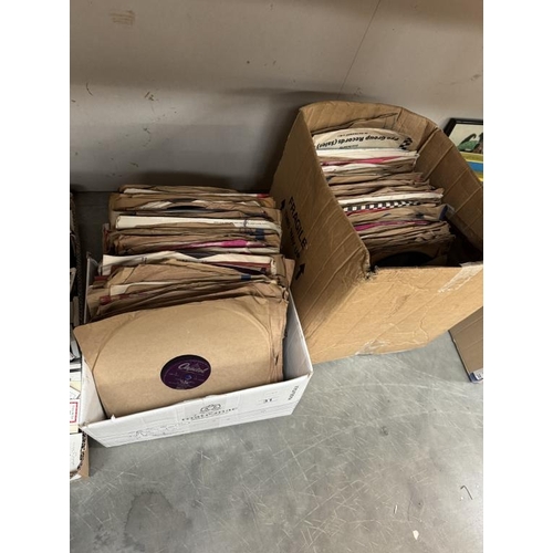 31 - 2 Boxes of 78's including Crew-Cuts, Frankie Lane etc