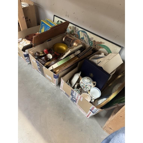 41 - 3 Large boxes of car booters miscellaneous