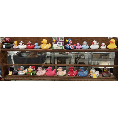 152 - A quantity of approximately 20 plastic collectors ducks