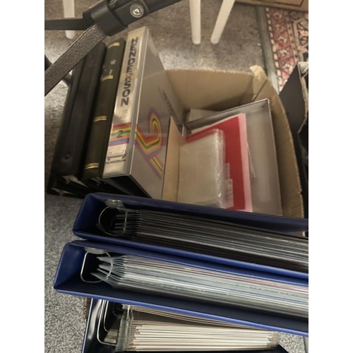 172 - Two albums of Royal Mail presentation packs, An album of PHQ cards & Empty folders