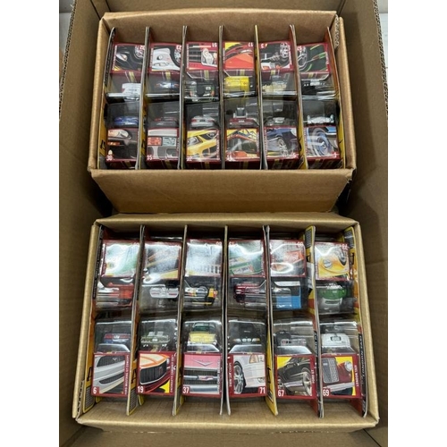 11 - 2 complete Matchbox Superfast dealer/retail/trade boxes (24 models )