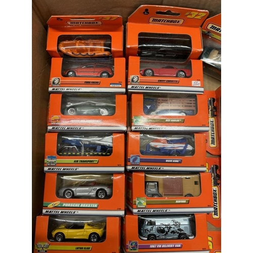 5 - A quantity of boxed Matchbox cars in orange boxes