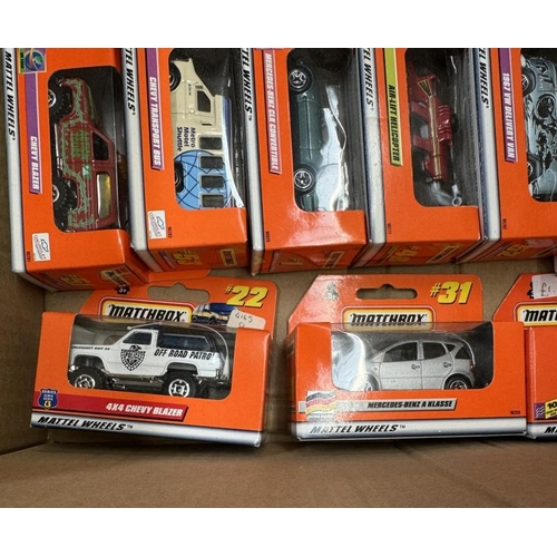 5 - A quantity of boxed Matchbox cars in orange boxes